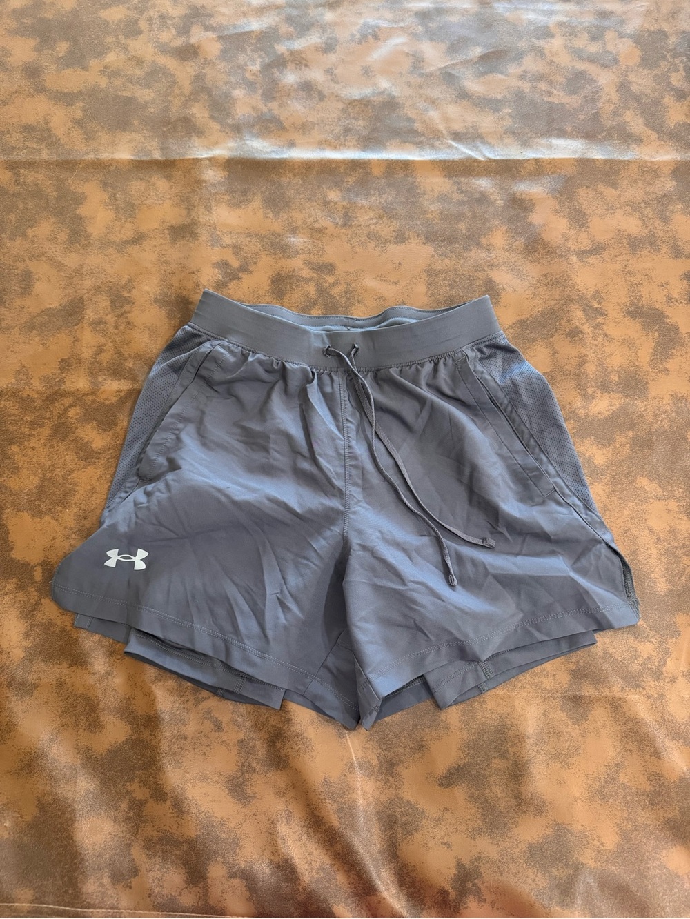 Under Armour Women's Slate Gray Athletic Shorts